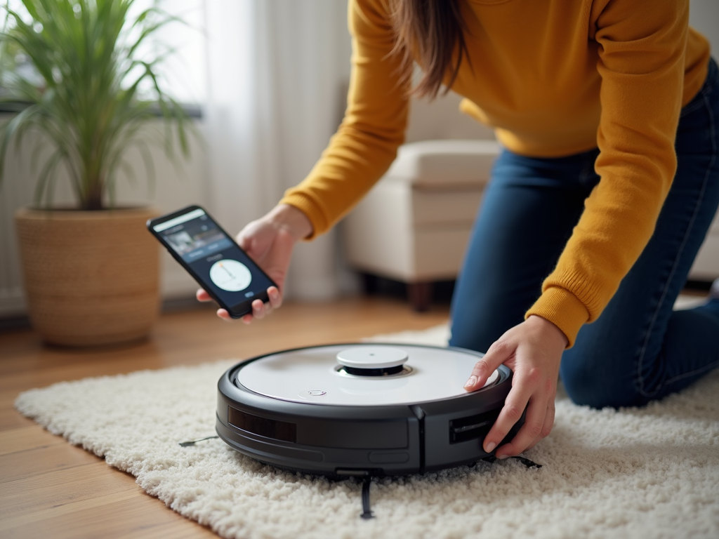 ロボット掃除機を使った効率的な家事管理