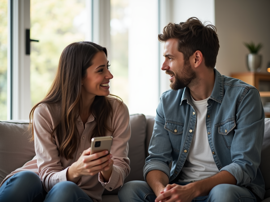 アクティブリスニングを実践する夫婦