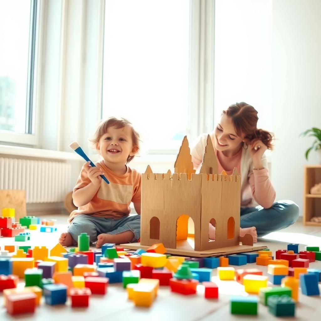 子どもの創造力を伸ばす遊びのアイデア：親子で楽しむ成長の時間