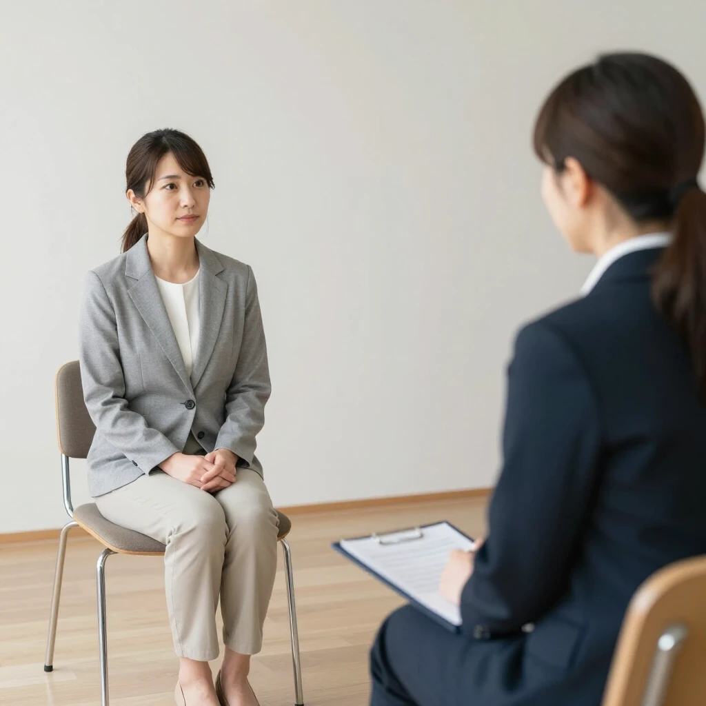 夫婦カウンセリングのシーン