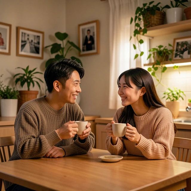 夫婦の対話を円滑にする夫婦の会話シーン