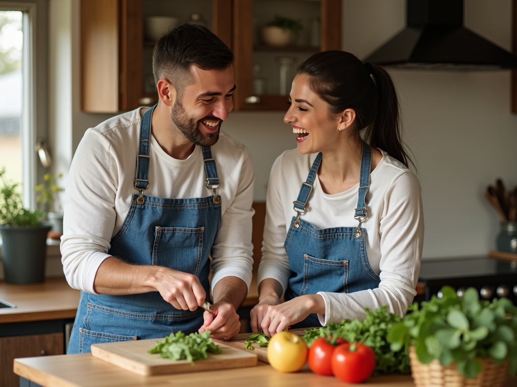 約束を守る夫婦の料理