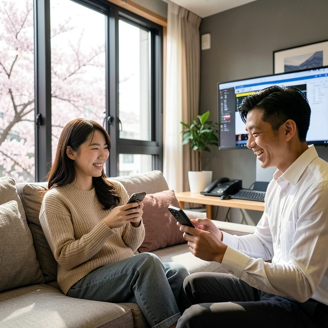 遠距離恋愛を成功させるためのヒント：夫婦の対話を支えるテクノロジーで距離を乗り越える