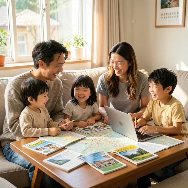 家族旅行の計画：思い出作りのヒント